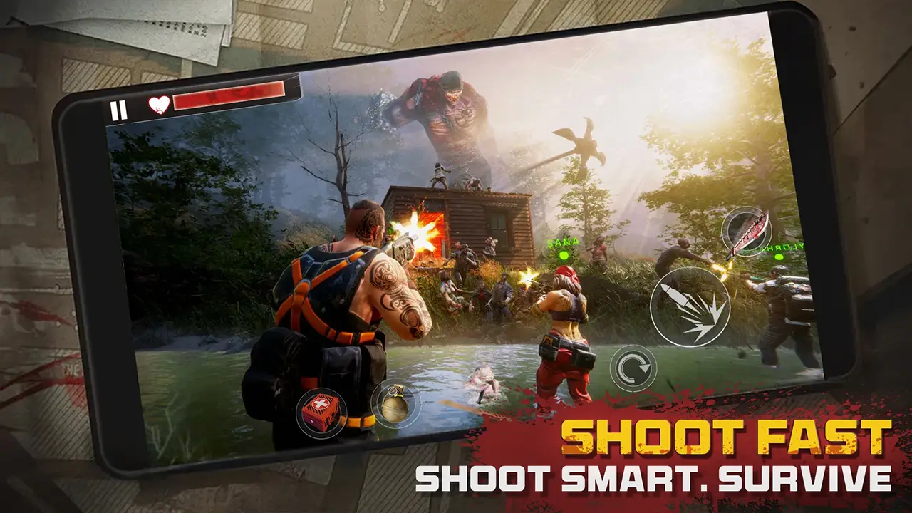 تریلر 1 دانلود بازی Dead Force v1.4.0 (نیروی مردگان) برای اندروید