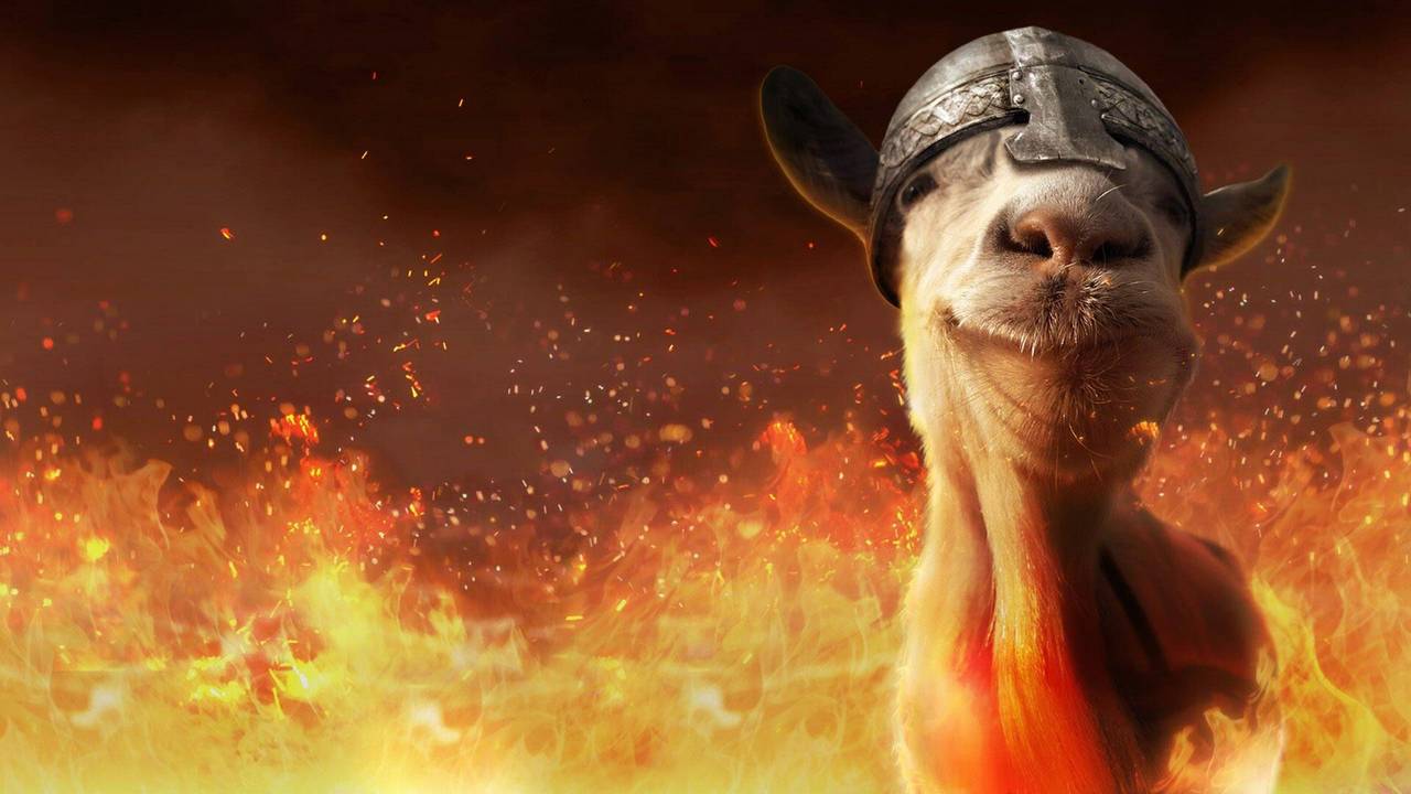 تریلر 1 دانلود بازی Goat Simulator MMO Simulator v2.0.8 (شبیه‌ساز بز در دنیای فانتزی) برای اندروید