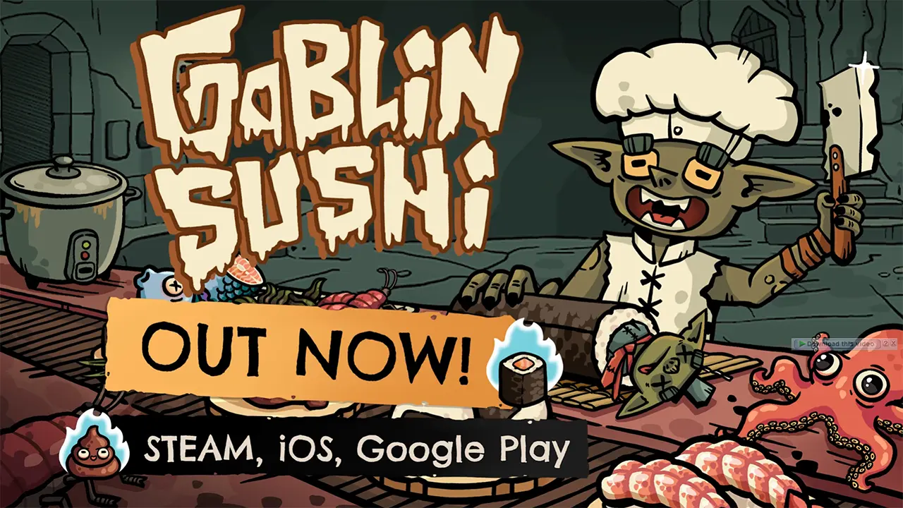 تریلر 1 دانلود بازی Goblin Sushi v0.4.5 (سوشی گابلین) برای اندروید
